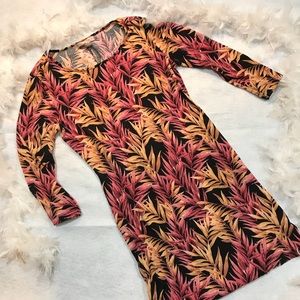 Tropical Bodycon Dress
